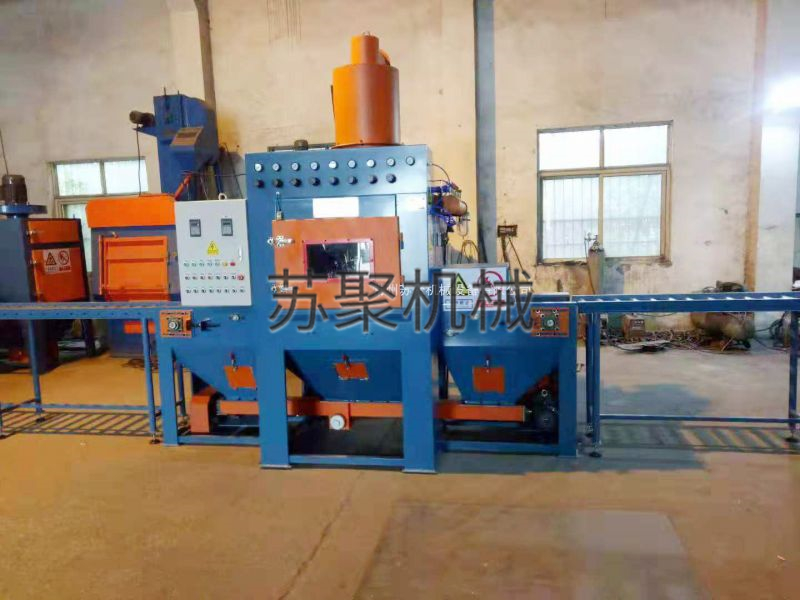 （8把枪）自动输送式喷砂机